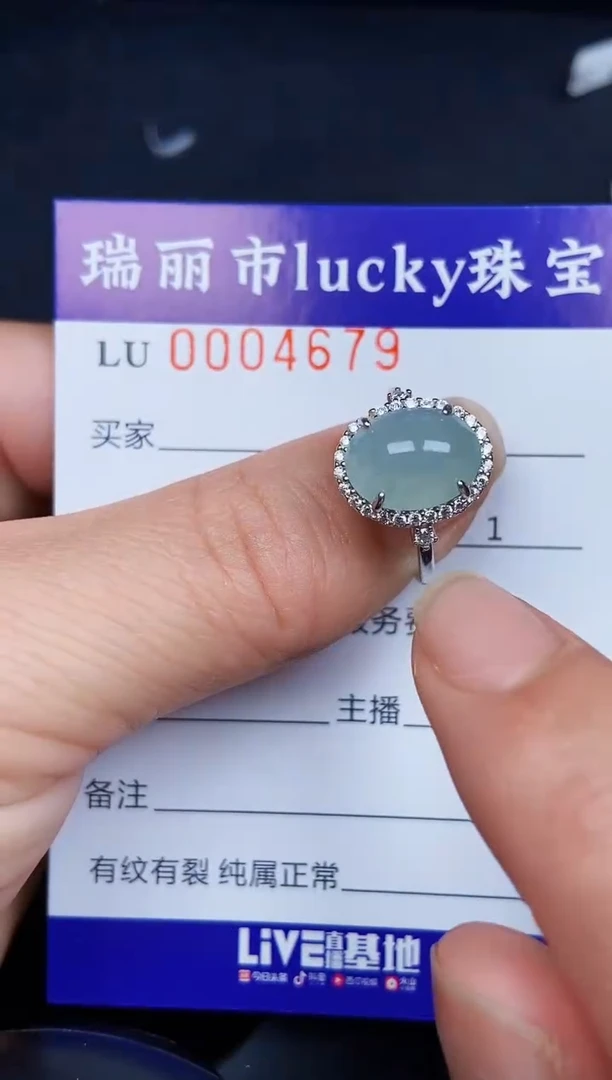 翡翠银S925镶嵌颈饰4679