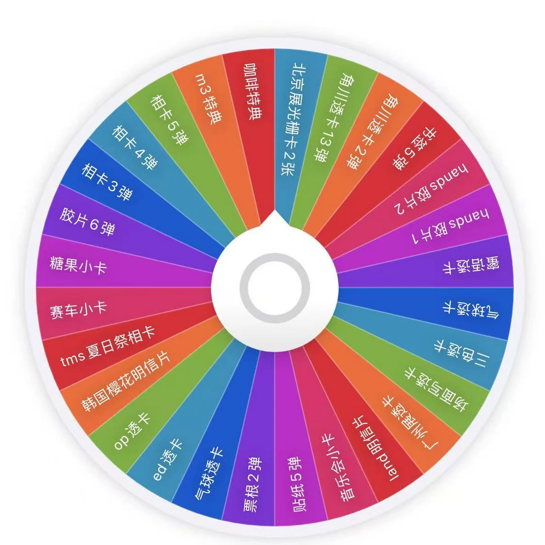 名侦探柯南 卡片转盘(默认代拆,不退不换)