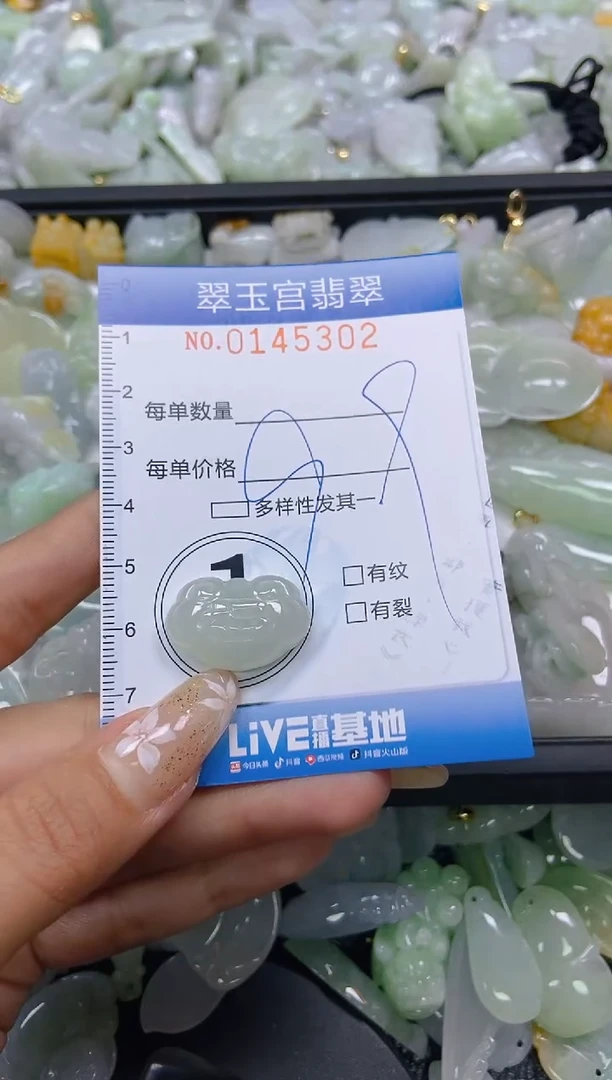 翡翠未镶嵌颈饰闪购0145302