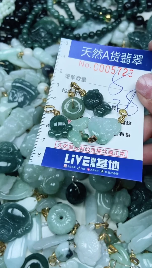 【闪购商品】翡翠吊坠(不含链)未镶嵌翡翠