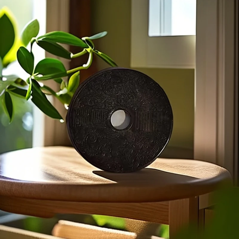 龙凤呈祥盘摆件复古创意