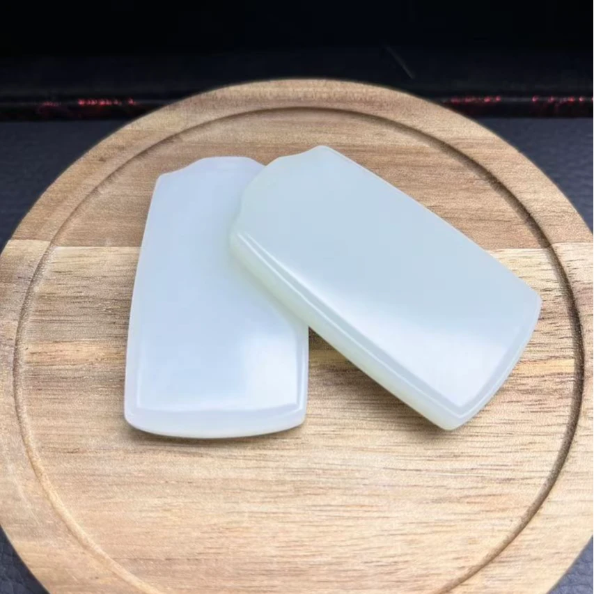 dz249和田玉新疆且末天泰料无事牌   （3×5）多样性发一