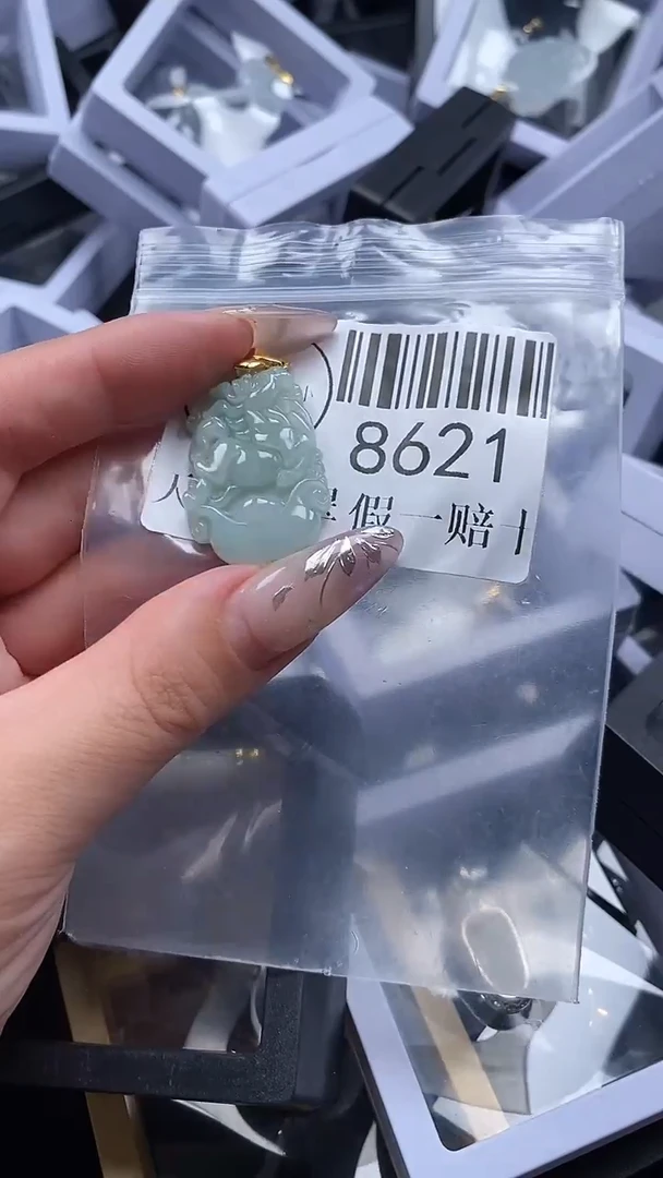 吊坠(不含链)未镶嵌翡翠8621