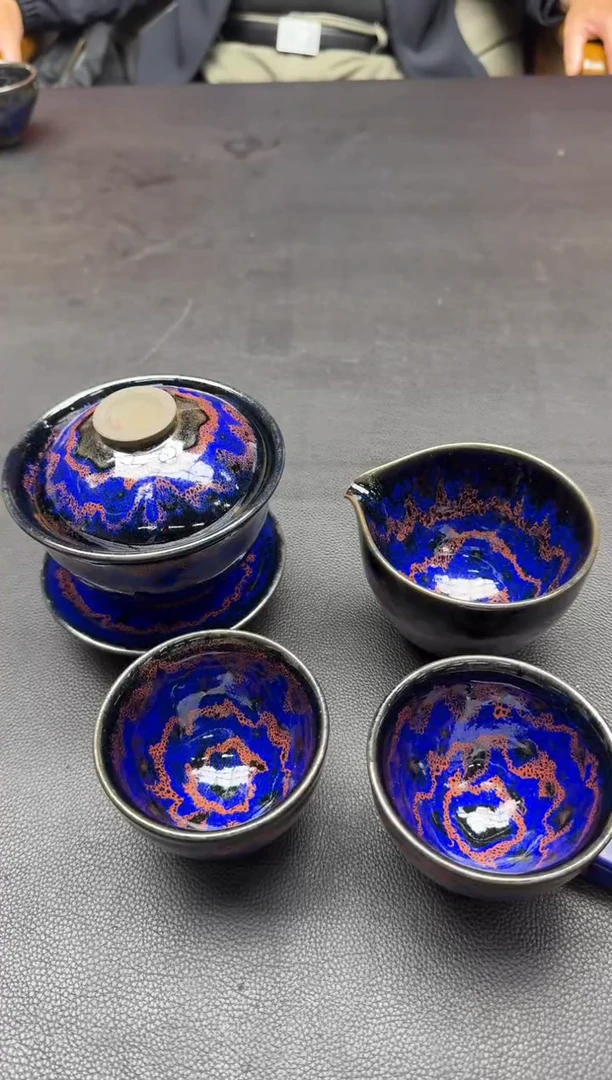 茶盏用****3蔡炳昆盘龙套组40