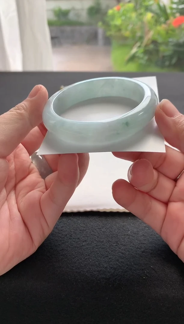 未镶嵌手镯翡翠55.4正圈买断A7022