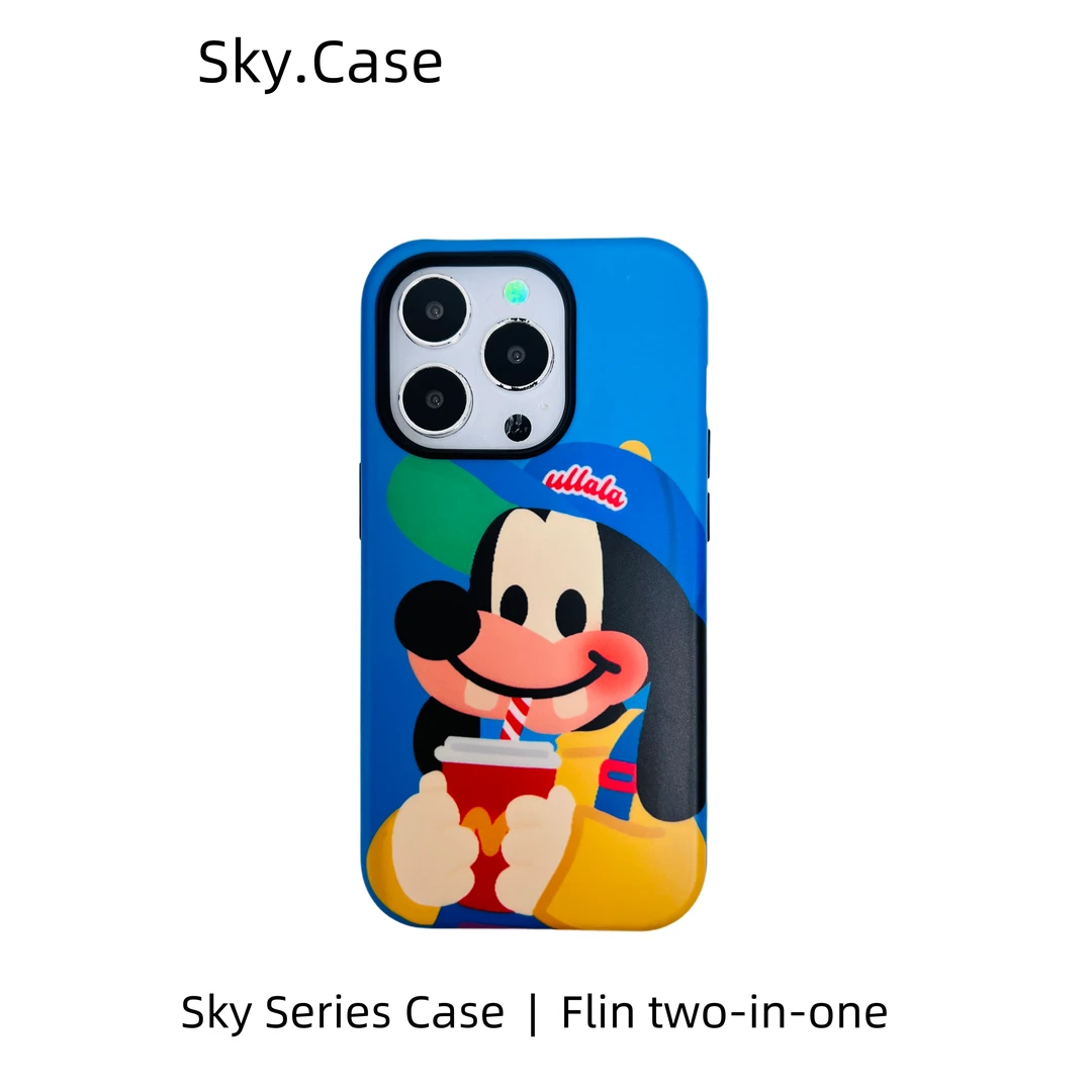 菲林二合一｜适用苹果华为vivo小米oppo手机壳龅牙小狗16pro/15/14