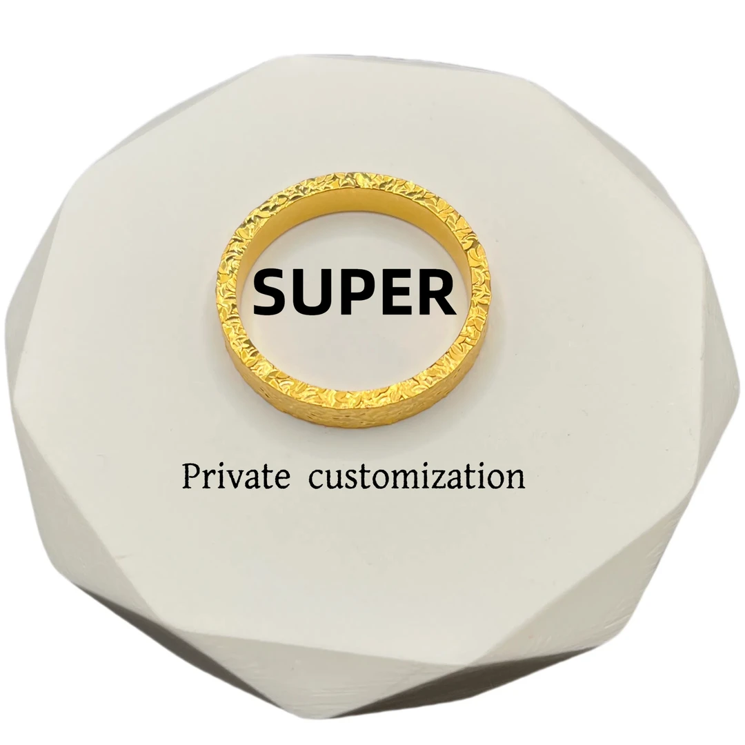 铜合金戒指 时尚碎碎冰戒指潮流气质百搭经典简约素款