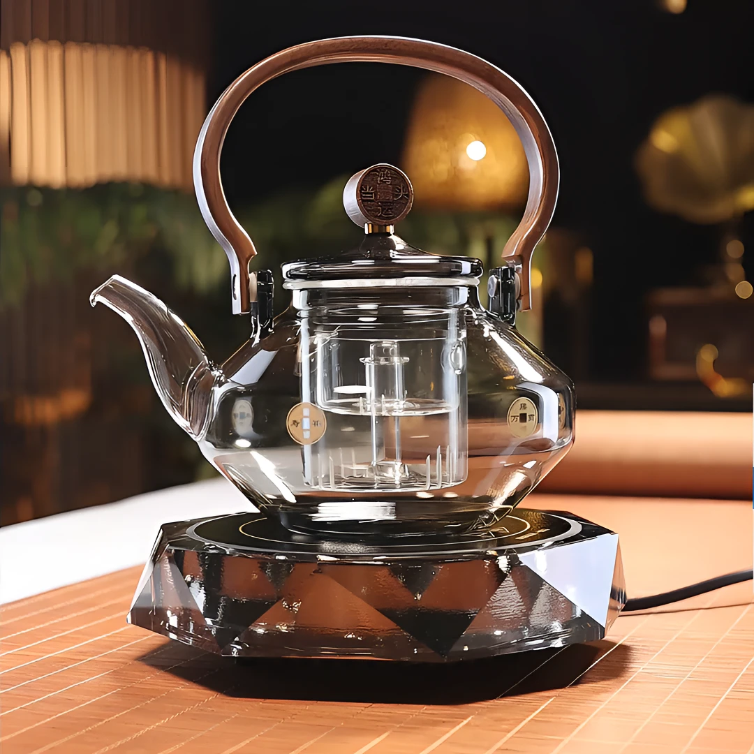 电陶炉泡茶壶套装茶水分离玻璃过滤冲茶壶家用办公功夫茶具