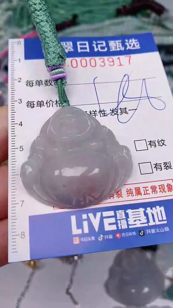 翡翠未镶嵌颈饰00003917