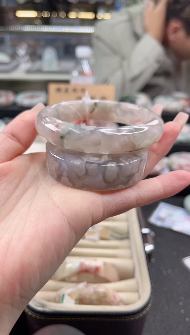 未镶嵌手镯石英质玉61圈口（赠品镯心）S88948