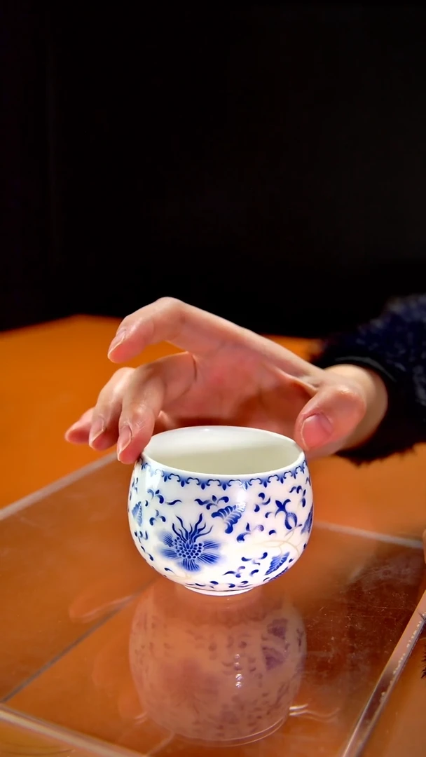 其他陶瓷《言泥陶瓷》新品描银缠枝莲系列