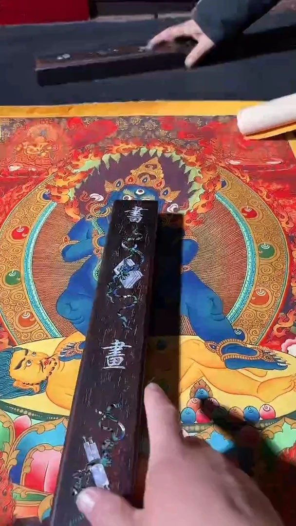 卷轴画藏式珍藏彩绘艺术馆174