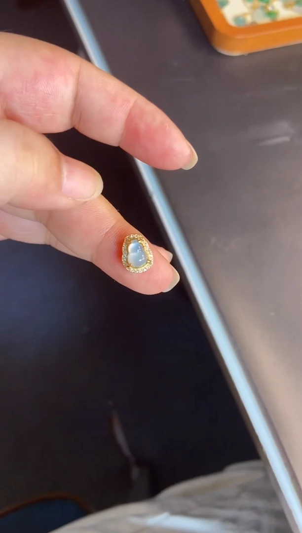 吊坠(不含链)银S925镶嵌翡翠1
