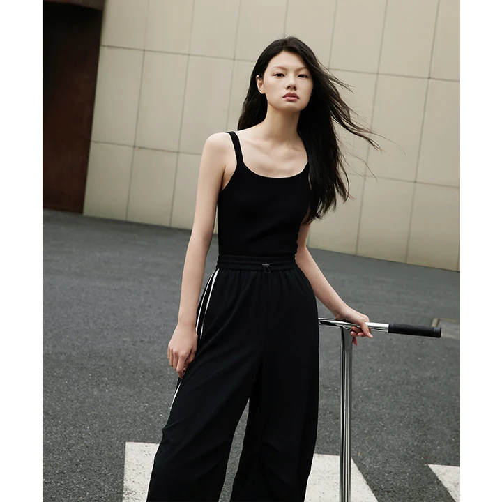 100%莱赛尔天丝百搭吊带背心女内搭2025新品夏季M42051M4007