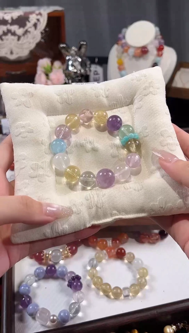 未镶嵌手串水晶多宝