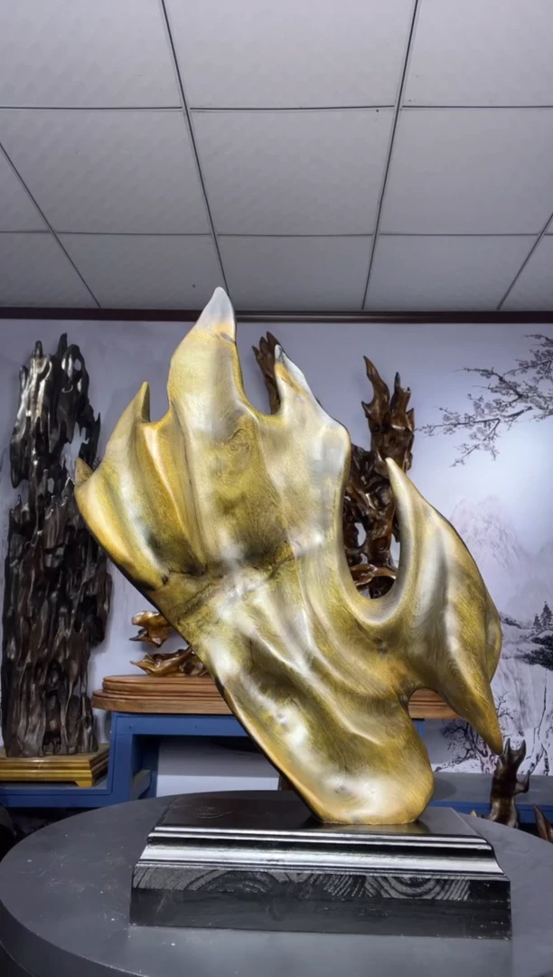 金丝楠木雕款挑**看金丝楠木工艺品摆件
