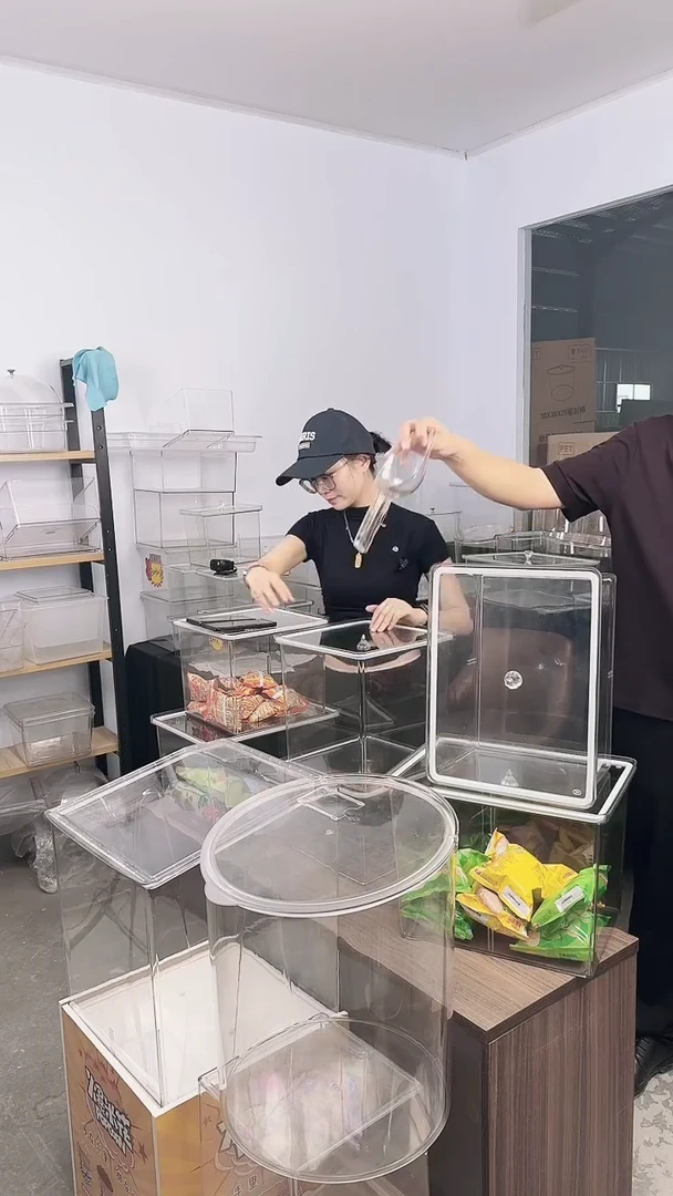 塑料盖子款403020钢化6套3提手