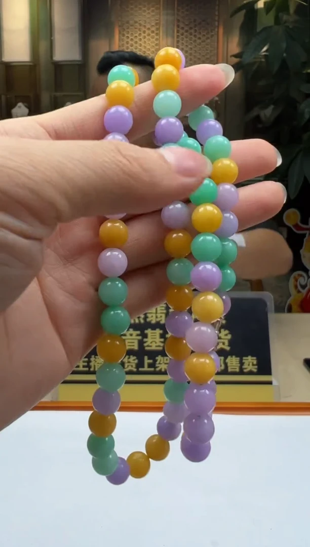 翡翠未镶嵌颈饰YY2025-5-24-134