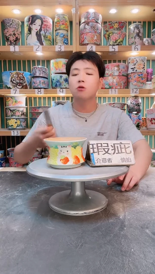 瓷片默认微瑕一物一拍0528-380