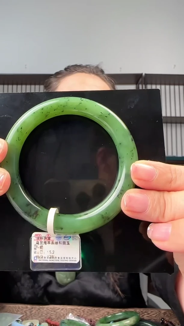 未镶嵌手镯和田玉55.2mm