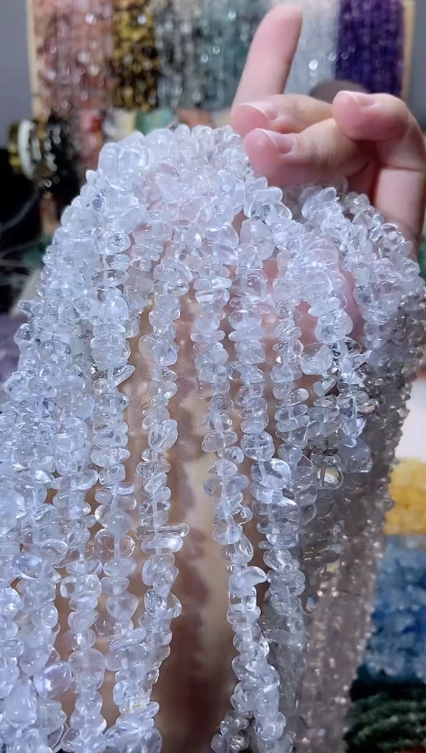 未镶嵌珠宝半成品水晶白水晶