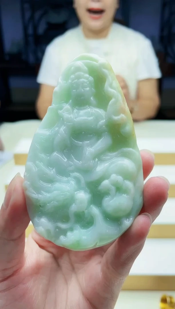 未镶嵌定制翡翠毛货09240216