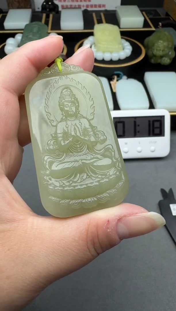 颈饰未镶嵌和田玉4