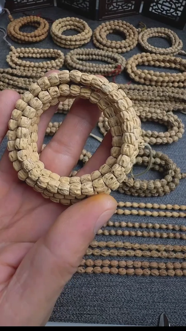 手串柏香籽/百香籽方块鬼坑