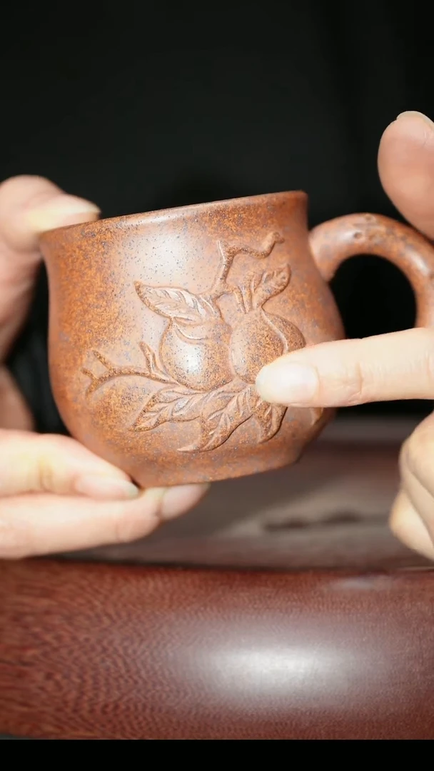 茶杯紫砂紫砂主人杯福利放漏