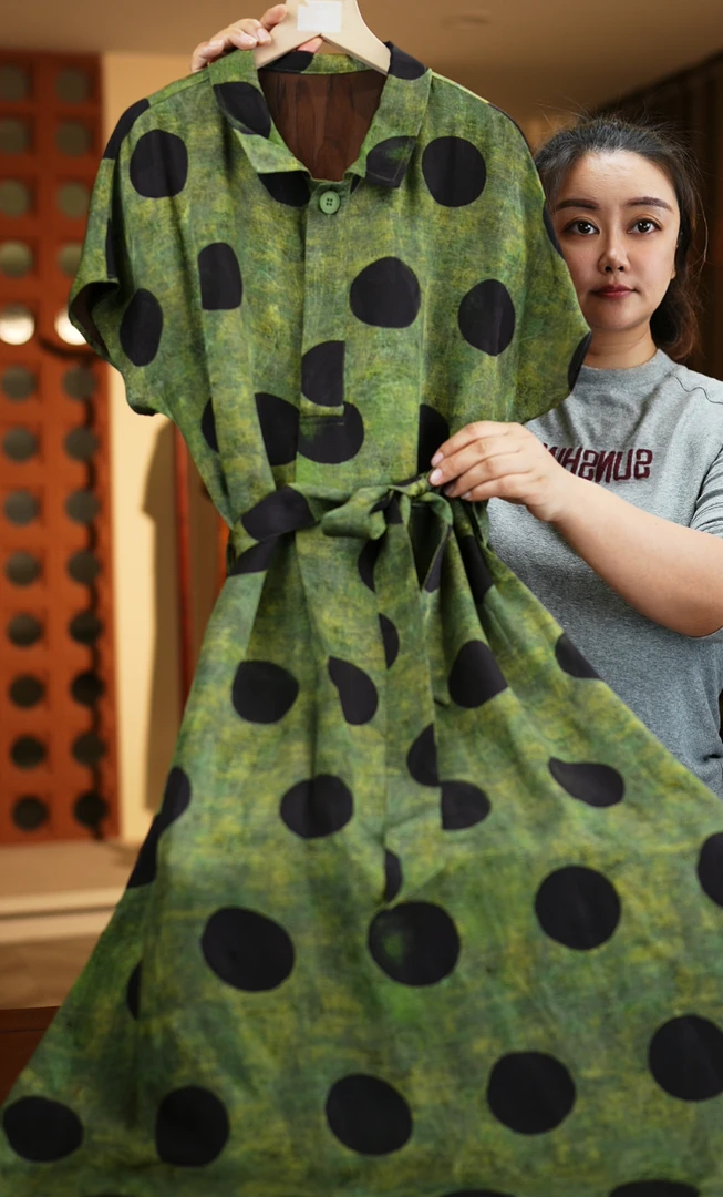 【非遗美学】原创高端定制复古显瘦连衣裙1178