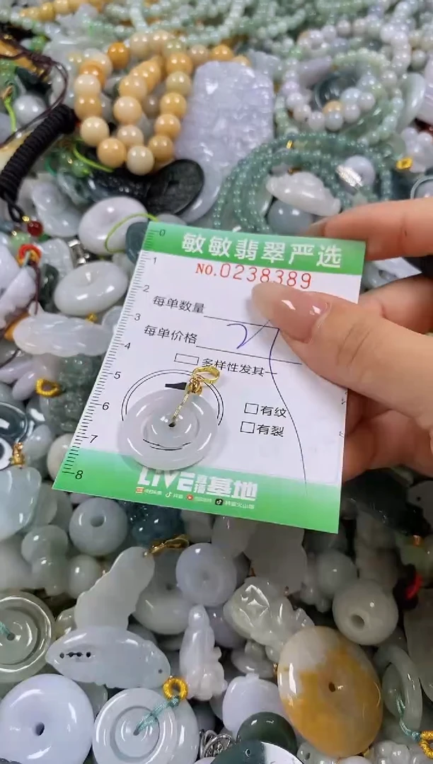 翡翠未镶嵌颈饰闪购0238389