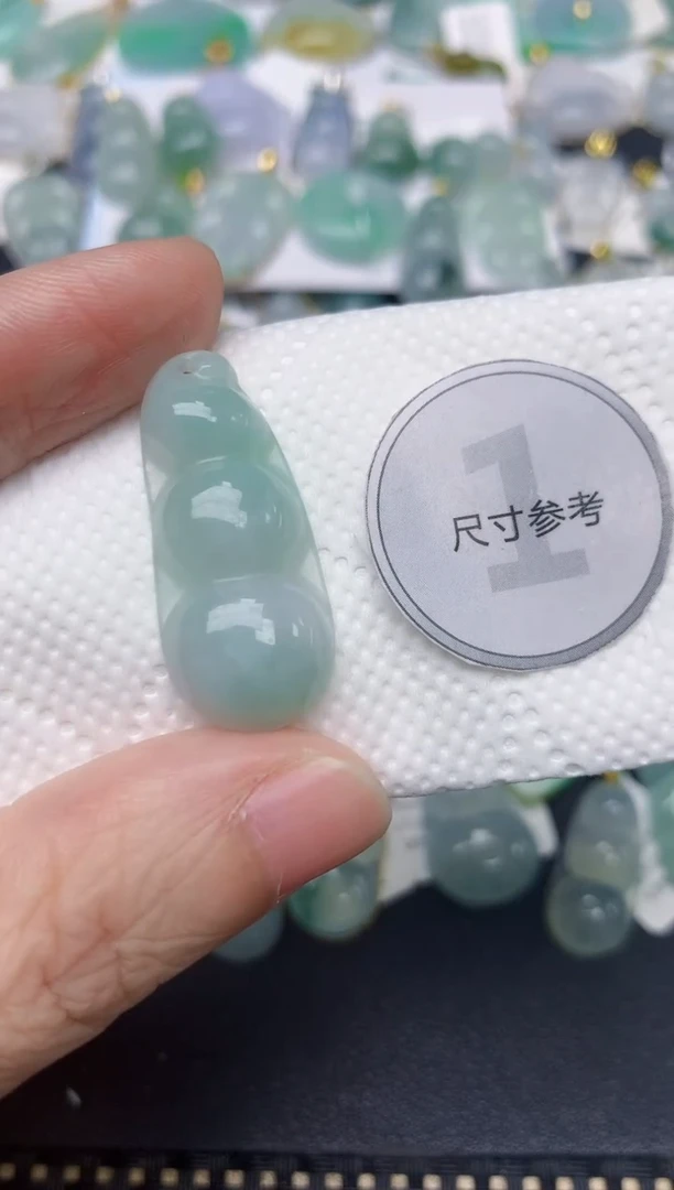 颈饰未镶嵌翡翠天然缅甸A货翡翠