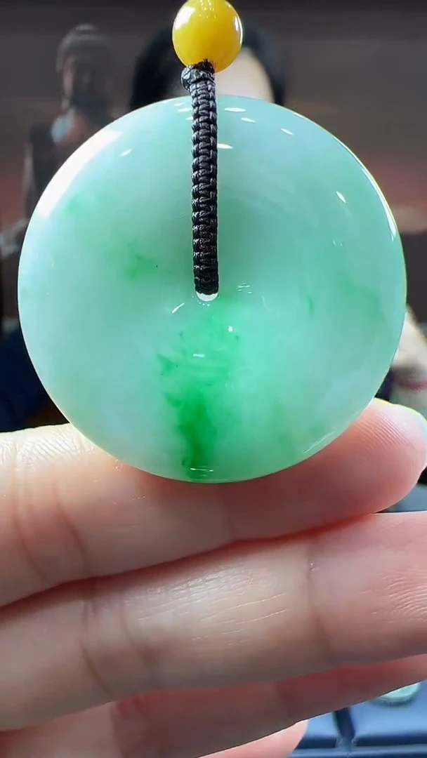 未镶嵌挂件翡翠平安扣