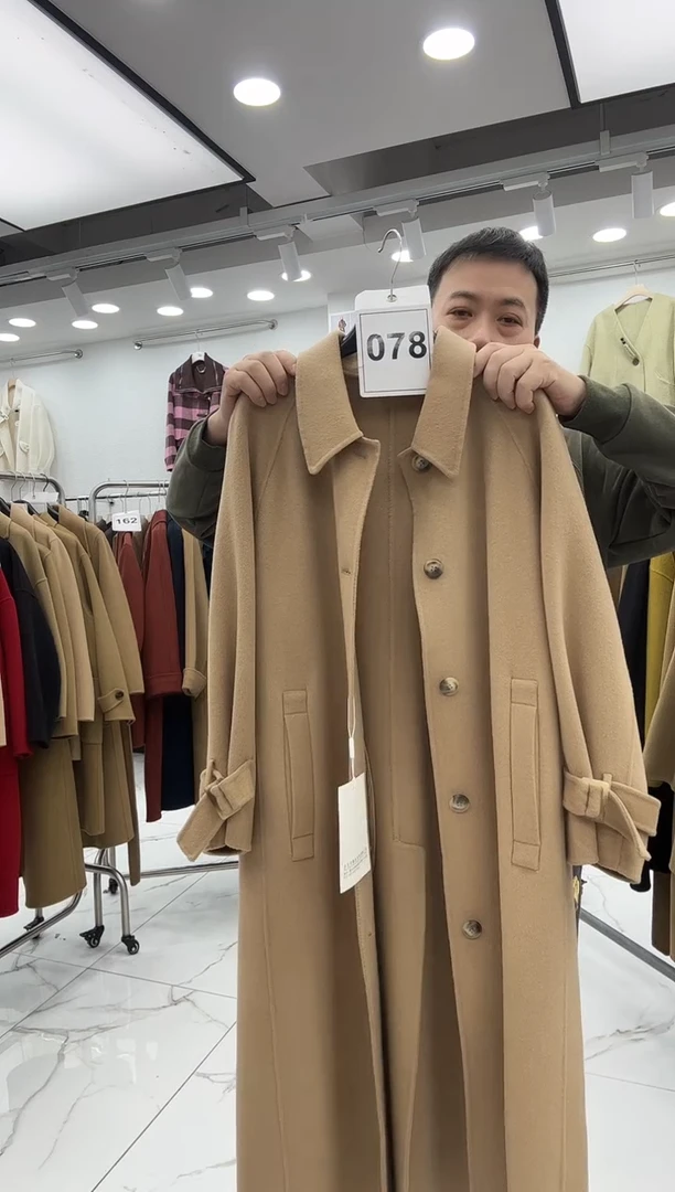 秋冬经典羊毛外套编码078