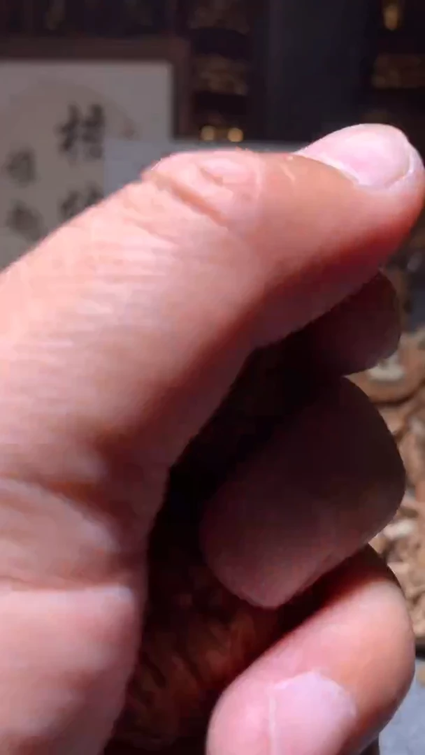 文玩核桃把件【核缘雅趣】42左右汉高楼，同尺寸随机发