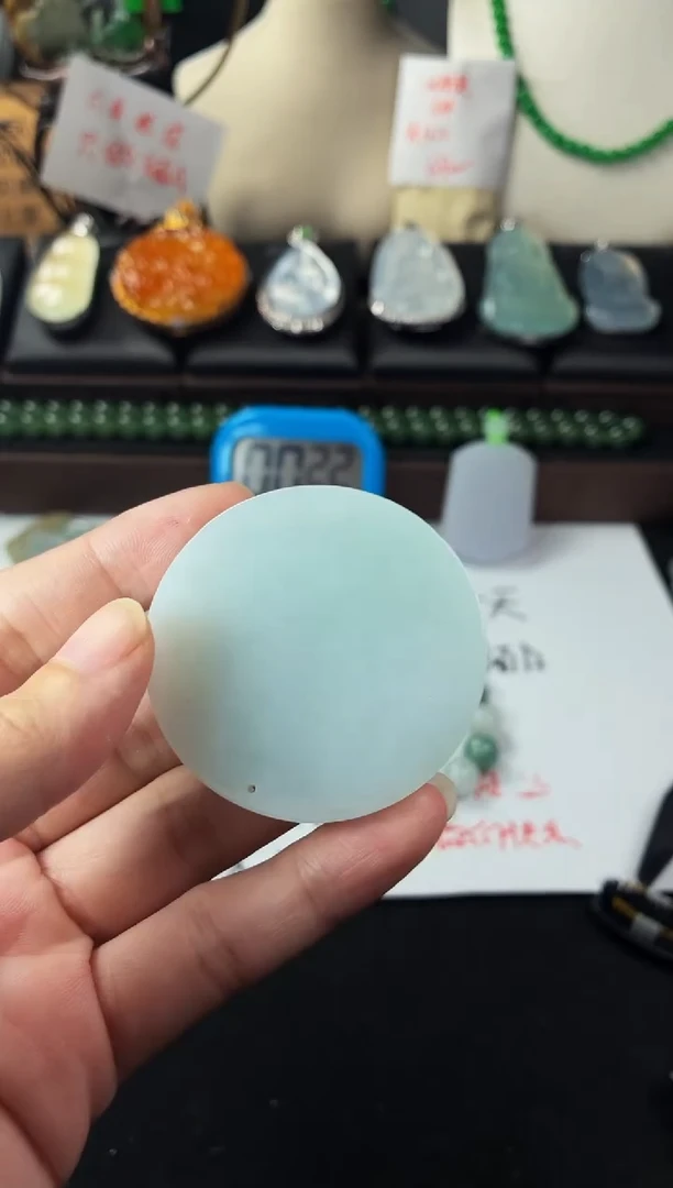 未镶嵌定制翡翠有****来5025毛货不退不换