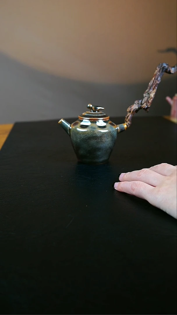 景德镇纯手工柴烧小壶