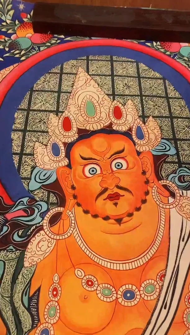 装裱画精美唐卡tk16056