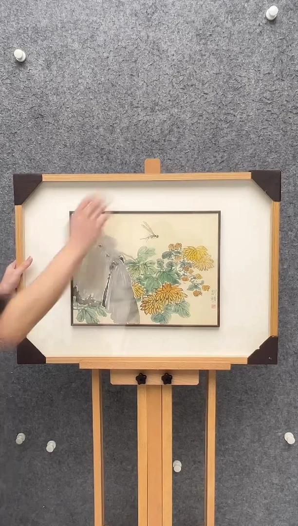国画邹训精-1.2平尺-国画作品