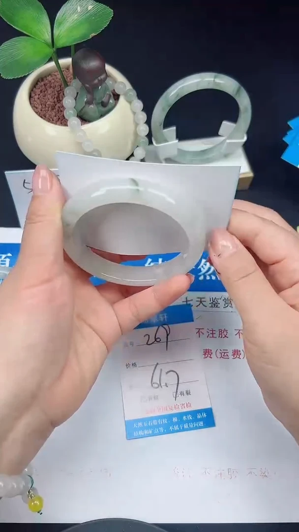 未镶嵌手镯石英质玉269-61/62