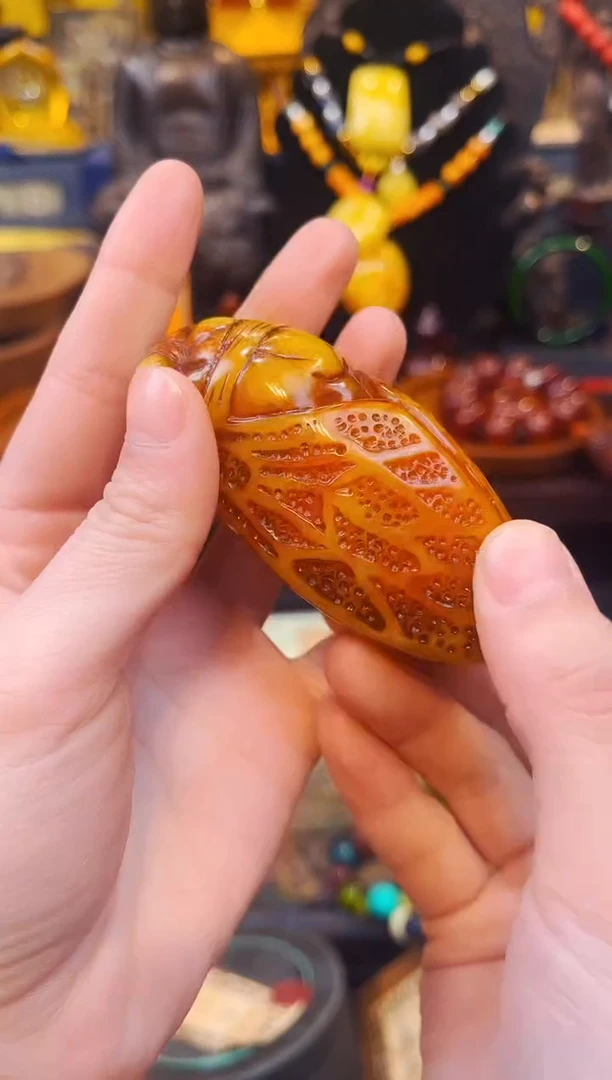 【闪购商品】蜜蜡裸石未镶嵌大美专属宠粉链接021356+