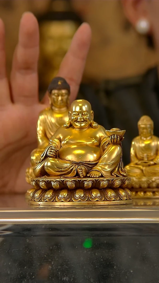 紫铜鎏金7公分B-M10063-W