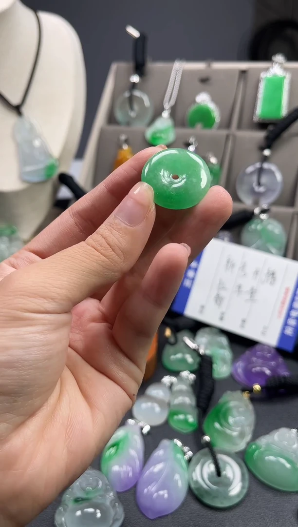 颈饰未镶嵌翡翠  所见即所得 一图一物