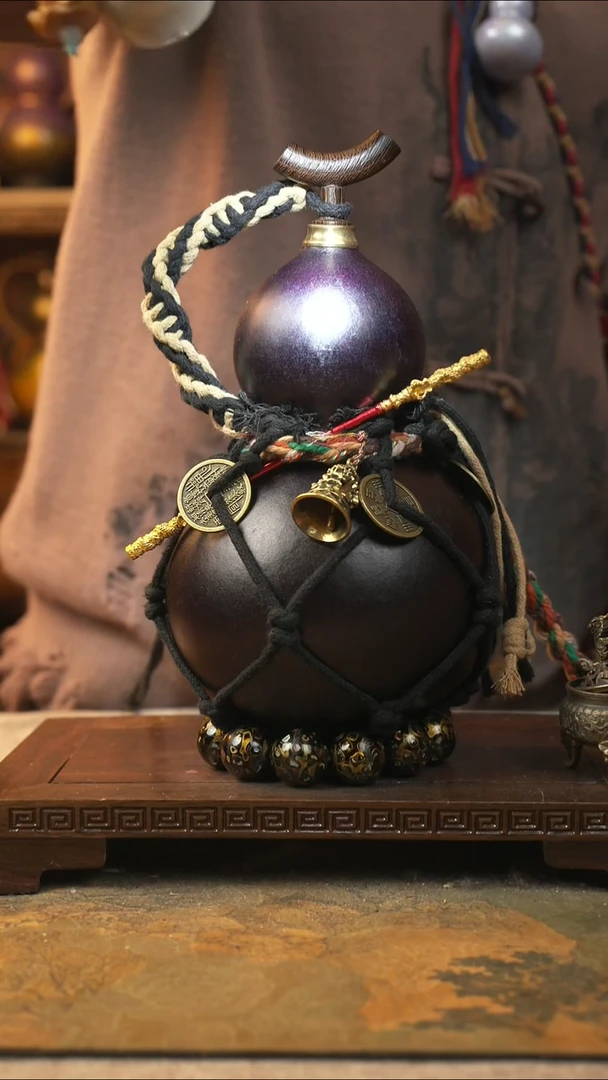 380大漆一物一拍记葫堂出品【不带手串】