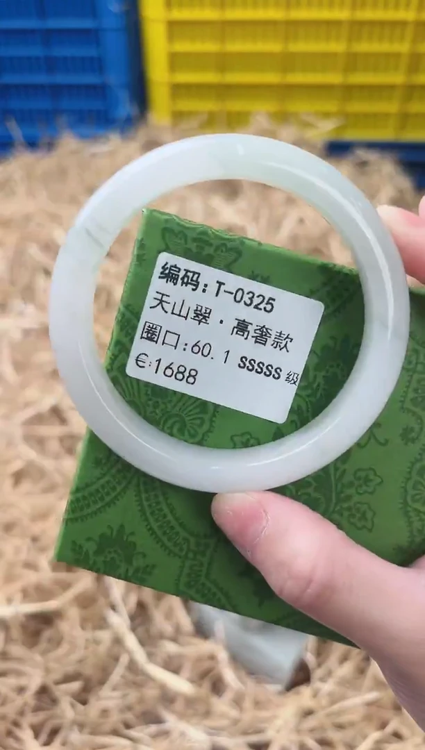 未镶嵌手镯石英质玉T-0325