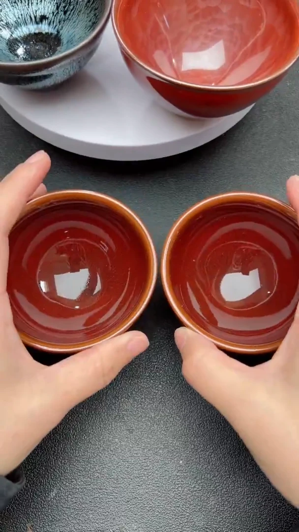 【闪购商品】茶盏136对杯建盏建盏