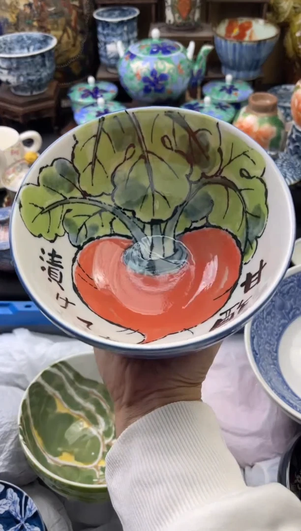 【闪购商品】瓷片西洞窑面碗15X10尺寸