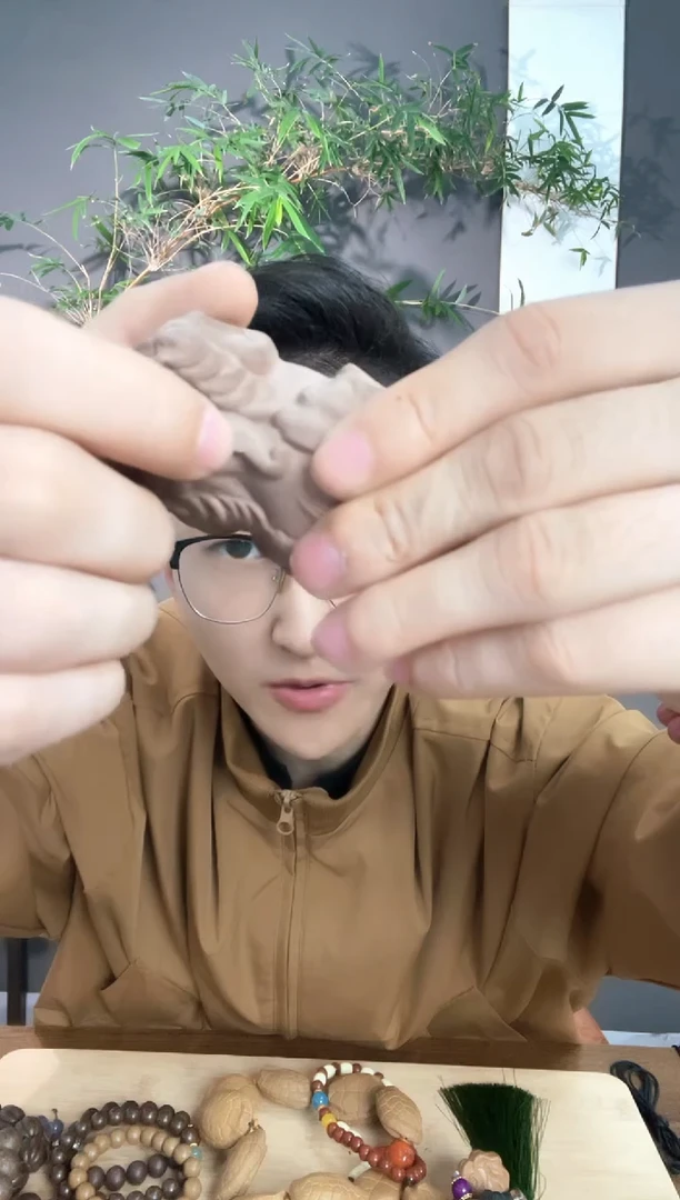 泥塑【白龙涎貔貅摆件】古法合香