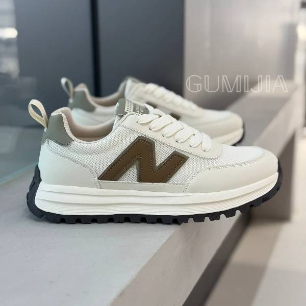 Gumijia/25年新品经典款透气轻便网面百搭休闲透气男鞋GM25