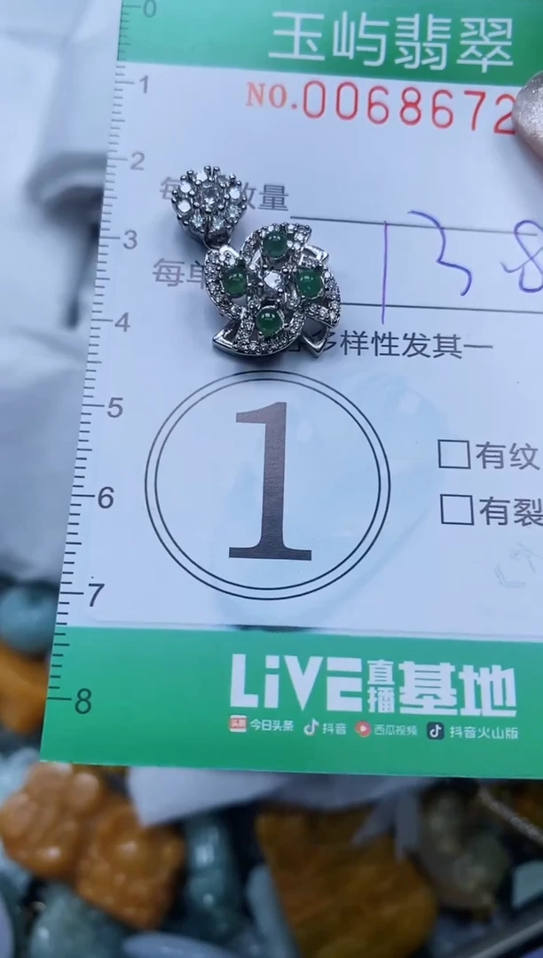 【闪购商品】翡翠颈饰未镶嵌闪购0068672